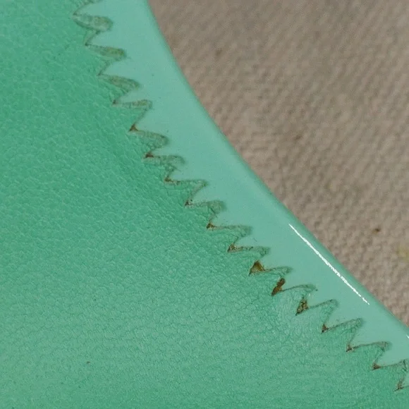 Giuseppe Zanotti Turquoise Patent Leather Arrow Stiletto Heels - Picture 10 of 16